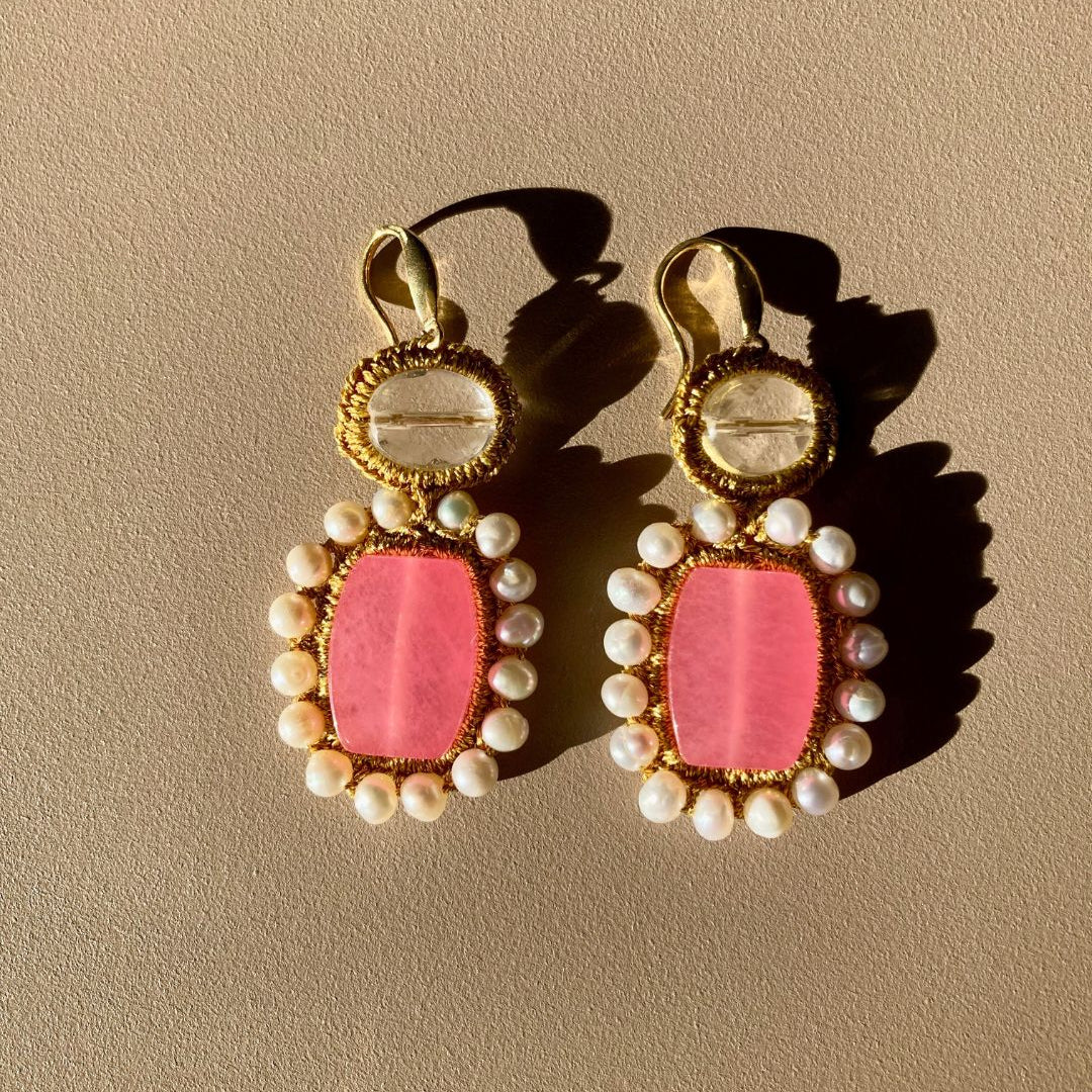 DAPHNE-boucles_d_oreille_de_Mediterranee_en_perles_jade_rose_or_argent