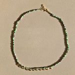 Iliana_collier_artisanale_perles_vertes_petales_argent_925_or_24K-v2